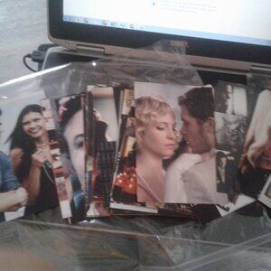 'Vampire Diairies, The' collage of cast photos